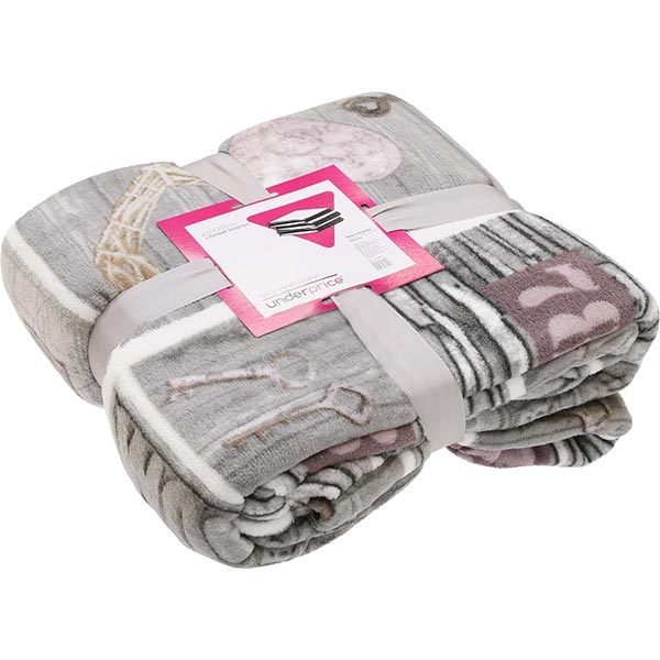 Плед мікрофібра Underprice Street lovers 200x220 см