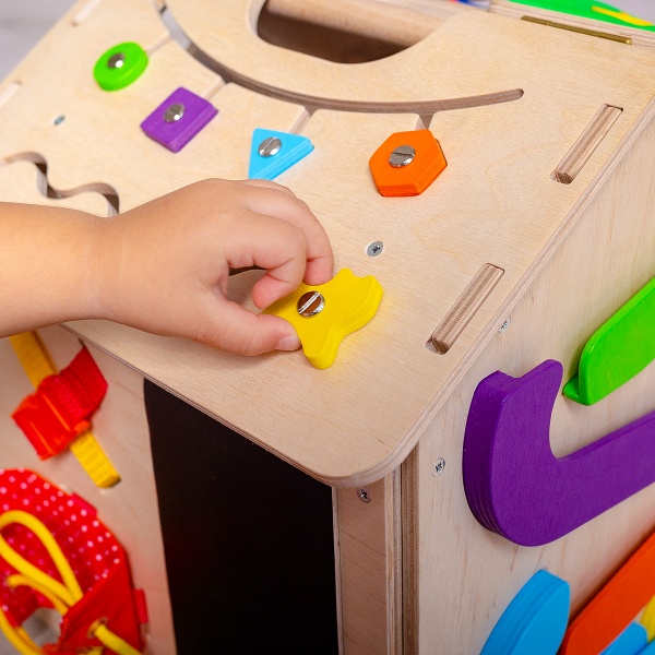 Игрушка деревянная Roter Kafer Бизихаус RW2001