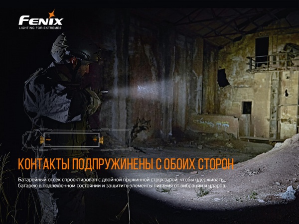 Фонарик Fenix Тактический Ручной PD36TAC