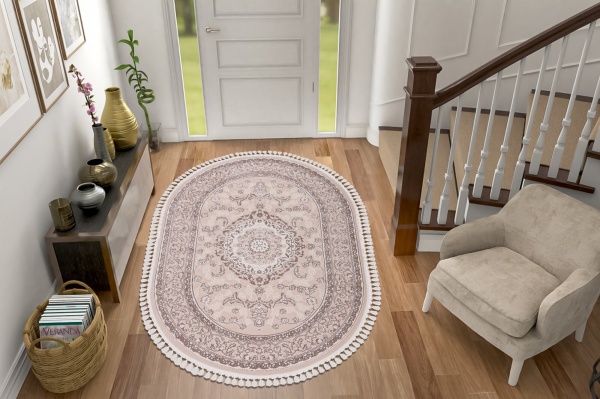 Килим Art Carpet BONO 138 P49 beige О 120x180 см 