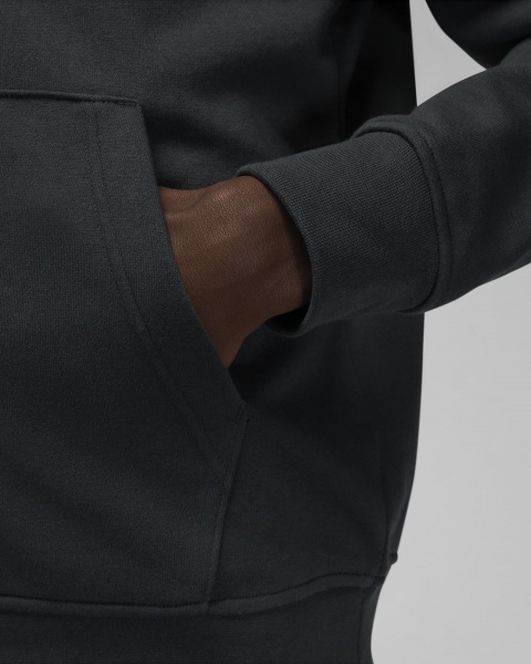 Джемпер Nike M J FLT MVP FLC FZ DX9708-045 р. 2XL чорний