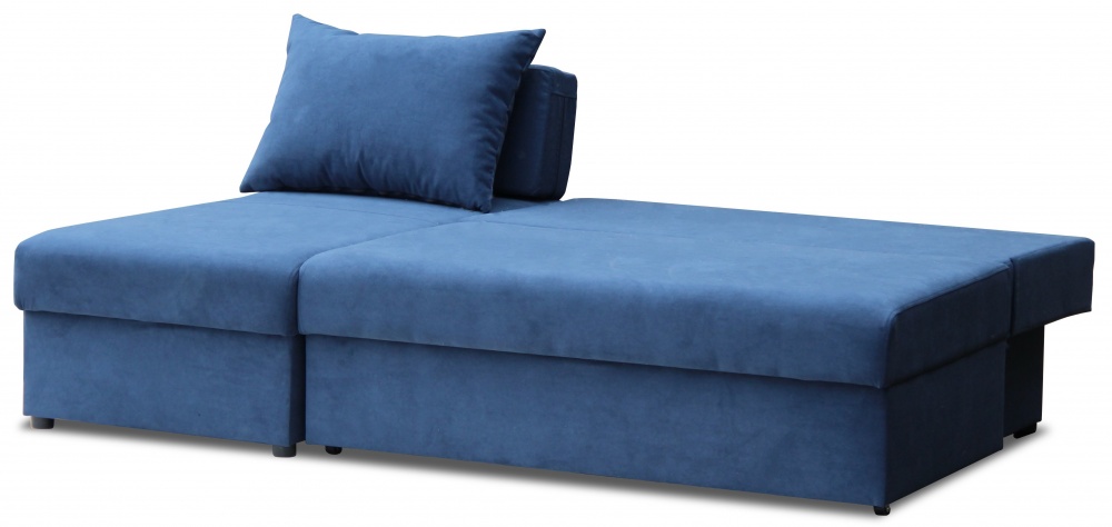 Диван кутовий Берегиня Скай лівий синій 2000x1450x770 мм