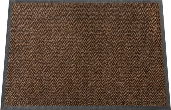 Килимок Дубенський завод ГТВ К-401 Зигзаг коричневий 60x85 см