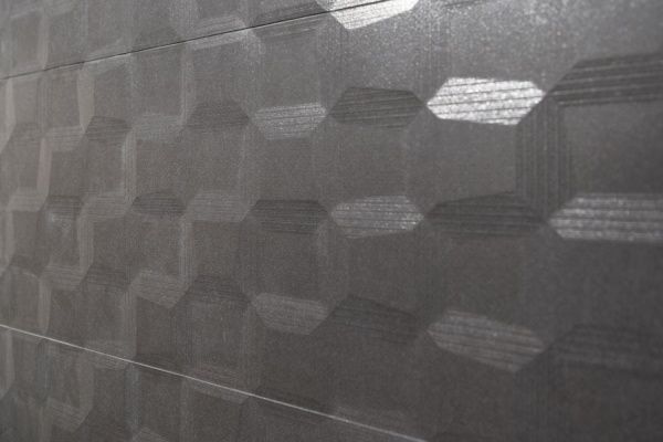 Плитка SALONI Брілліант сектор негро 30x90 