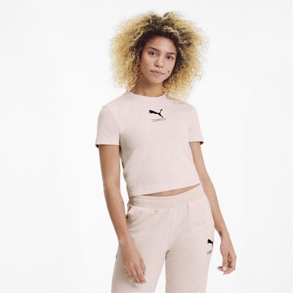 Футболка Puma Nu-tility Fitted Tee 58137717 S бежевий