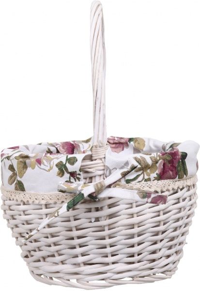 Корзина плетеная с текстилем Tony Bridge Basket 28x16/35 см EP19-11F-2 