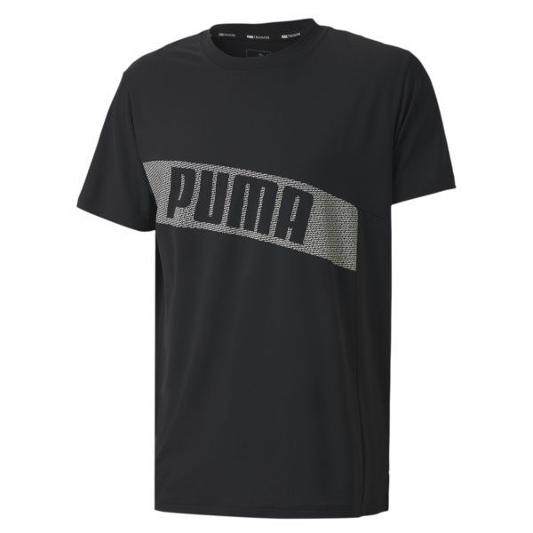 Футболка Puma Train Graphic SS Tee 51942201 L чорнийбілий