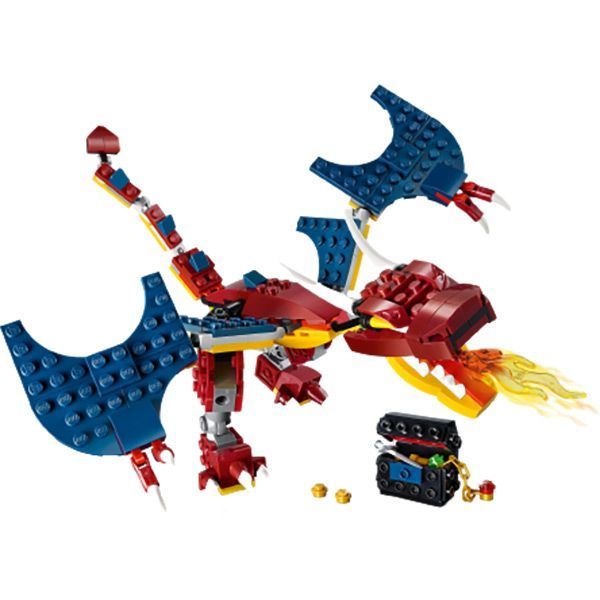 Конструктор LEGO Creator Вогняний дракон 31102