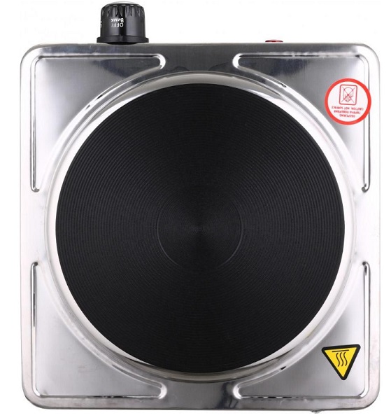 Плита настольная электрическая Saturn ST-EC0196 inox