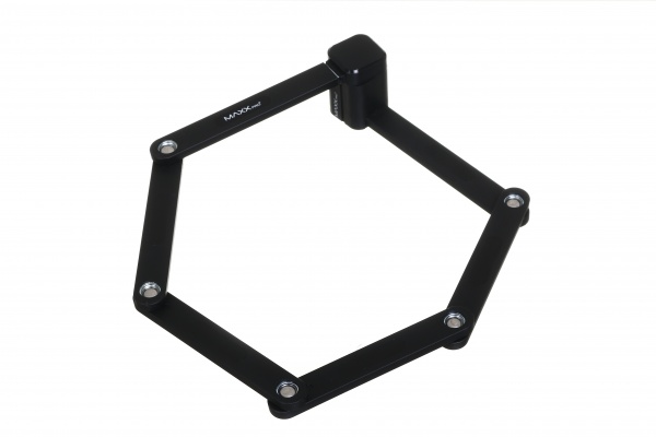 Замок велосипедний MaxxPro SSL-12x900 чорний