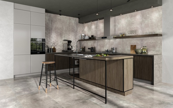 Плитка Ceramika Paradyz Magnetik Grys Gres Szkl. Rekt. Mat. 59,8x119,8 (1,43) 