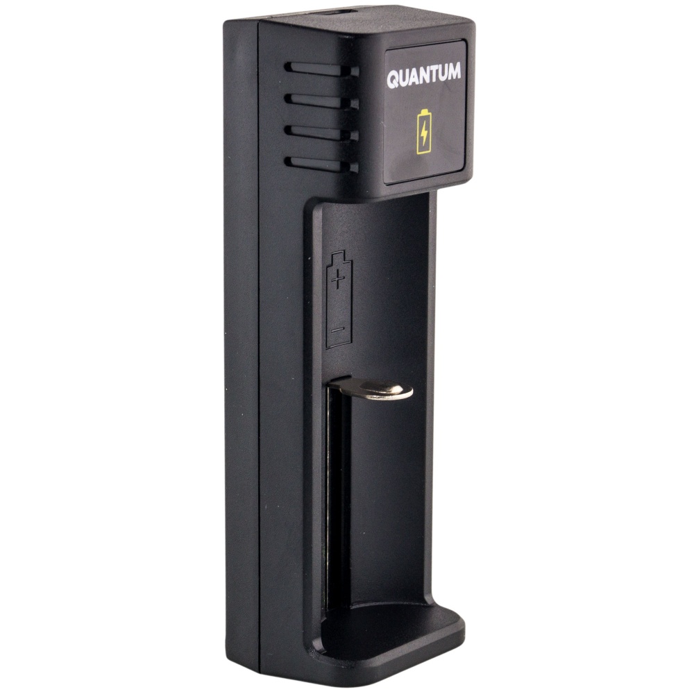 Зарядний пристрій Quantum для Li-ion 3.7V акум. 1-slot (USB) 1 шт. (QM-BC2010)