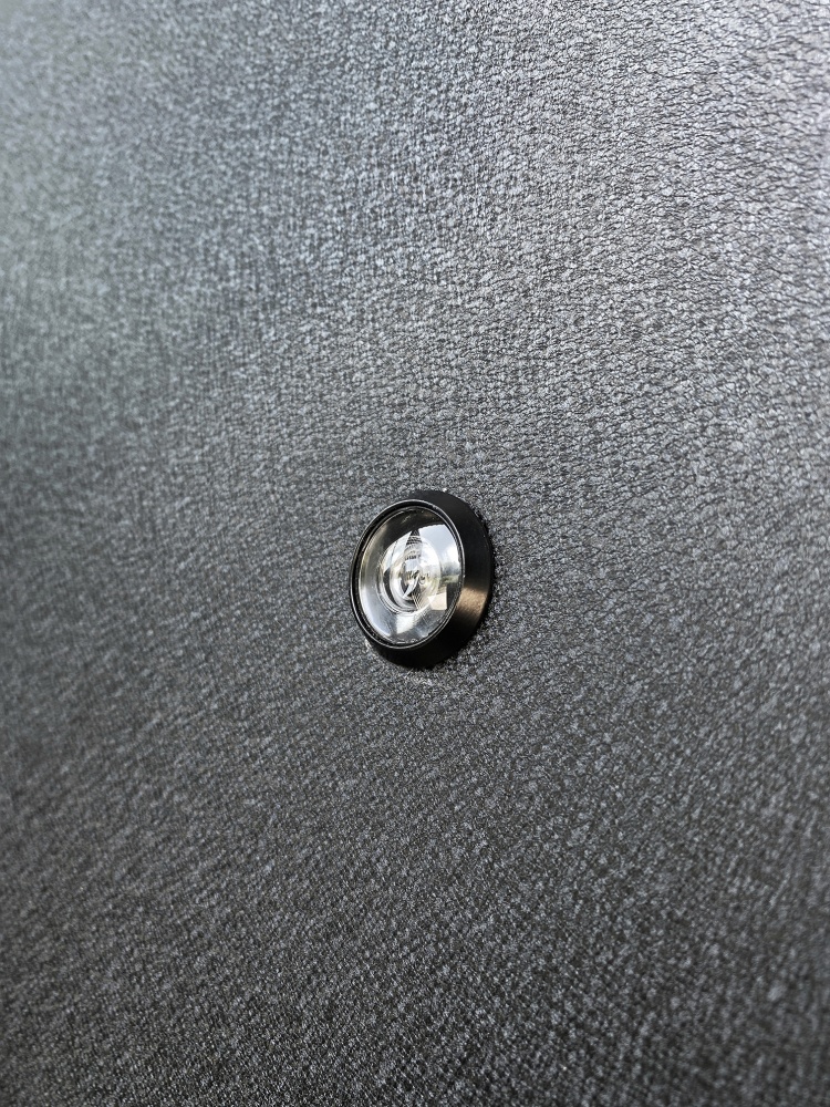 Дверь входная Двері БЦ Хортица черный муар 2050x960 мм левая