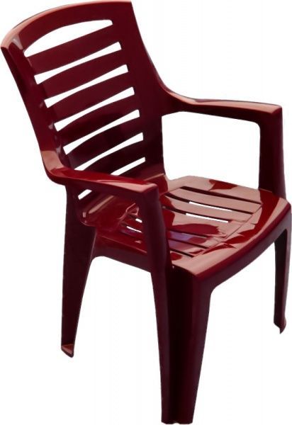 Стул пластиковый Алеана Рекс 43,5xвишневый 