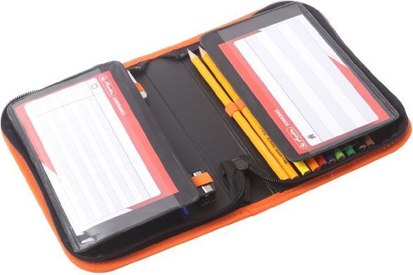 Пенал 31 предмет Tiger 50021000 Herlitz черный