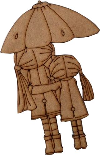 Фигурка Девочки под зонтиком №6 Аплі-Краплі 