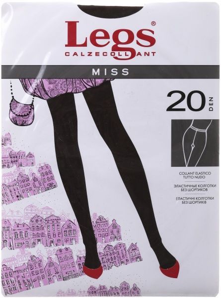 Колготки женские Legs Miss 20 Den Cappuccino р. 4 капучино 1 шт. 