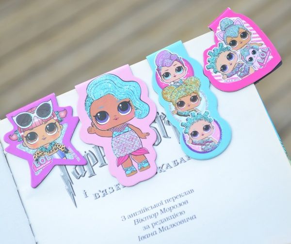 Закладки магнитные YES «LOL», 4шт. 707013 