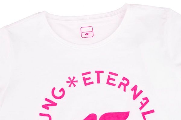 Футболка 4F HJL21-JTSD005A-10S р.158 белый