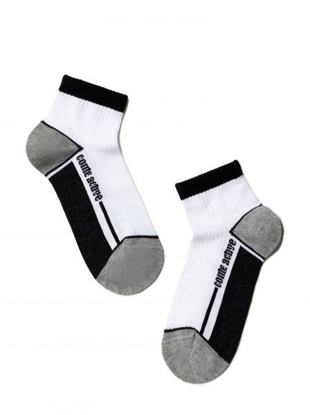 Носки детскиедля девочекдля мальчиков Conte-Kids Active (короткие) 13С-34СП 507 р.16 белый 