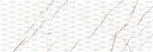 Плитка InterCerama Dark marble сірий світлий рельєф 3090 210 071/P 30x90 