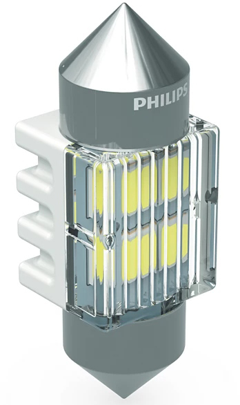 Автолампа светодиодная Philips Ultinon Pro3100 Festoon 30 mm 0,8 Вт 1 шт.(PS11860CU31B1)
