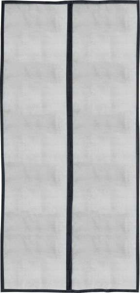 Сетка москитная на двери с магнитной лентой 1000х2100 мм графит 