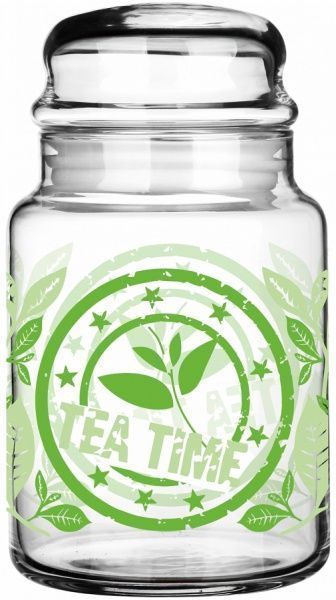 Банка Tea Time 890 мл 16-0030-0890-4314-00 Glasmark