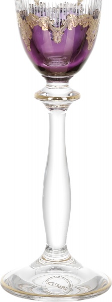 Набор рюмок для ликера Violet and Gold 60 мл 6 шт. Combi 