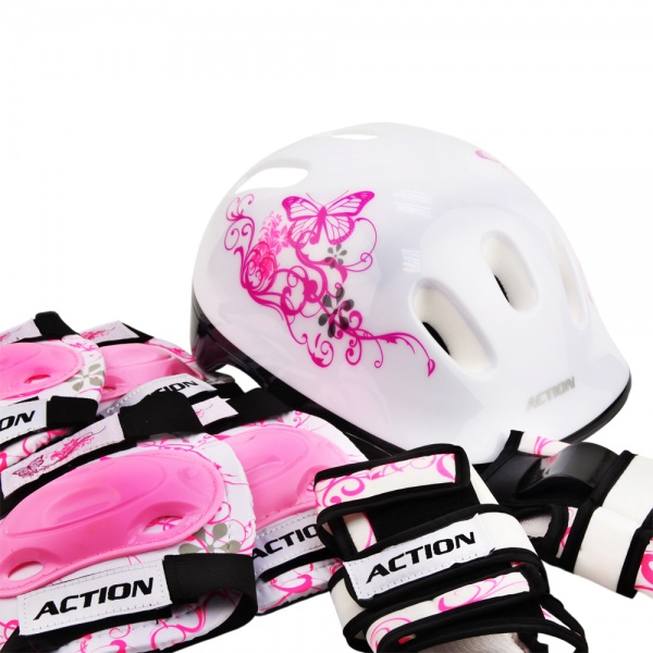 Комплект роликів Action PINKY PW117C6PW30905/34-37 pink