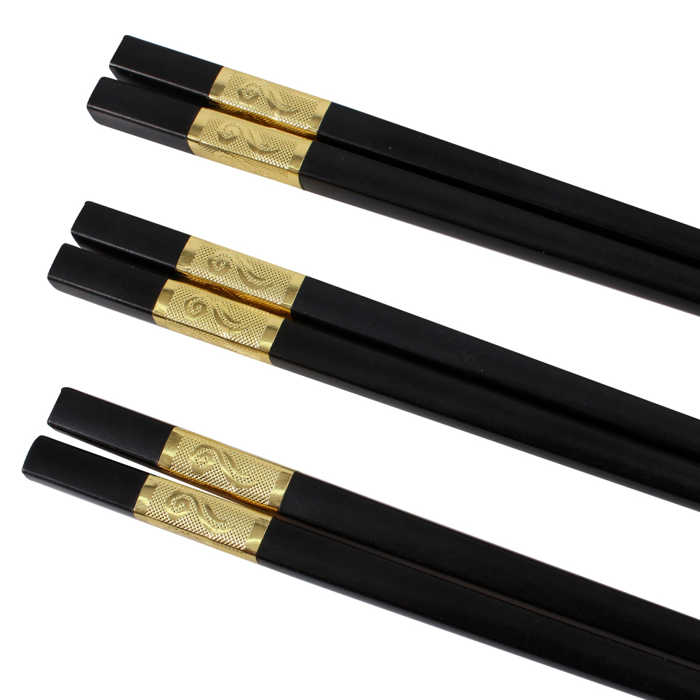 Палички для суші Arino Black 3 пари