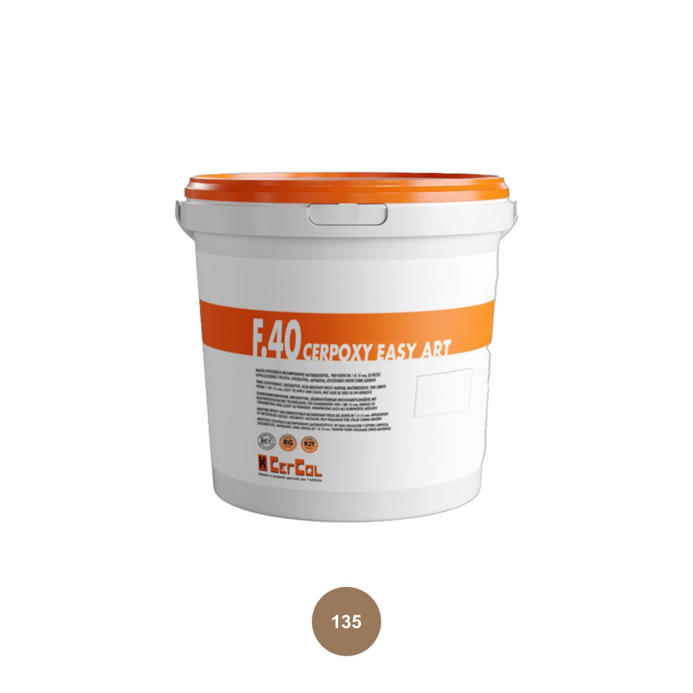 Затірка для плитки Mapei F.40 CERPOXY EASY ART 135 G Жовта охра 1.5 кг