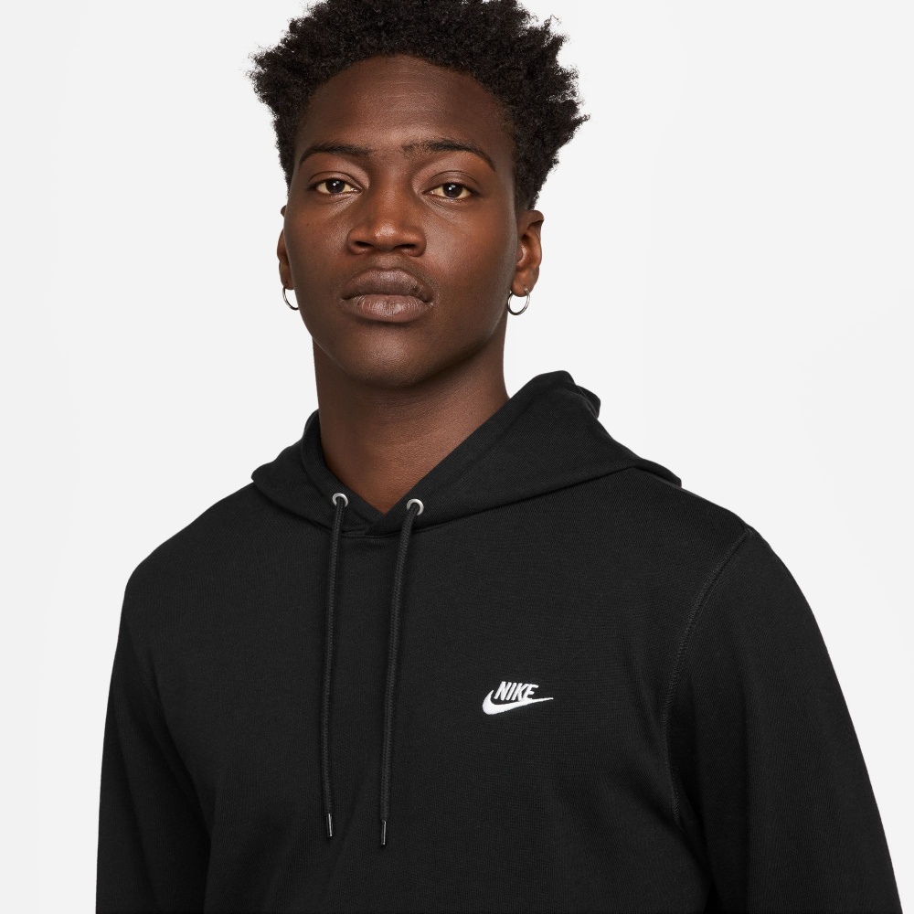 Джемпер Nike M NK CLUB KNIT PO HOODIE HV1151-010 р.L черный