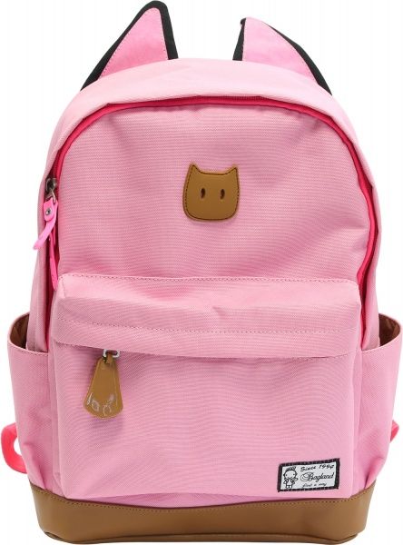 Рюкзак с ушками розовый