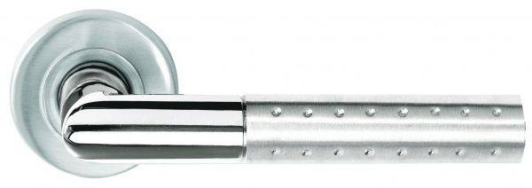 Ручка дверна Condi Collection 106 сріблястий сатин