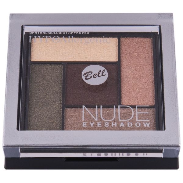 Тіні для повік Bell атласно-кремові Hypo Allergenic 4 5 г