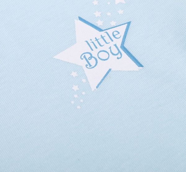 Боді дитяче для хлопчика Bambinelli Little Boy Б301-1 р.74 блакитний 