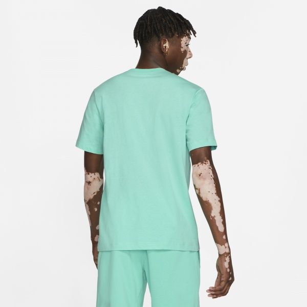 Футболка Nike M NSW TEE FUTURA TREE DD1258-307 р. S бірюзовий