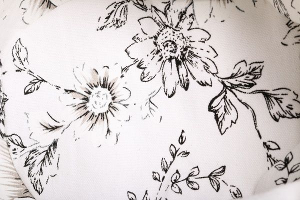 Корзина плетеная с текстилем 29х22х17/33 см Easter 16-6A-2 