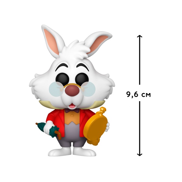 Фігурка Funko Pop! серії Аліса в країні див - Білий кролик з годинником 