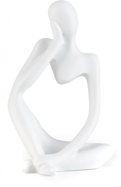Фигурка декоративная Мыслитель DH-ST-16-1 White
