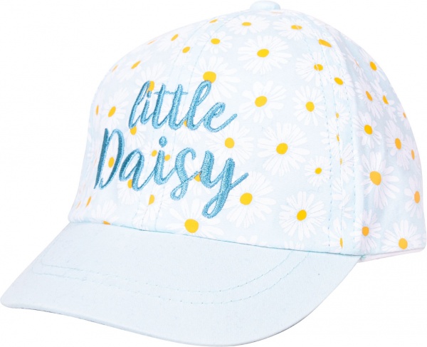 Кепка для дівчаток YO! р.42-46 блакитний CZD-0567G 