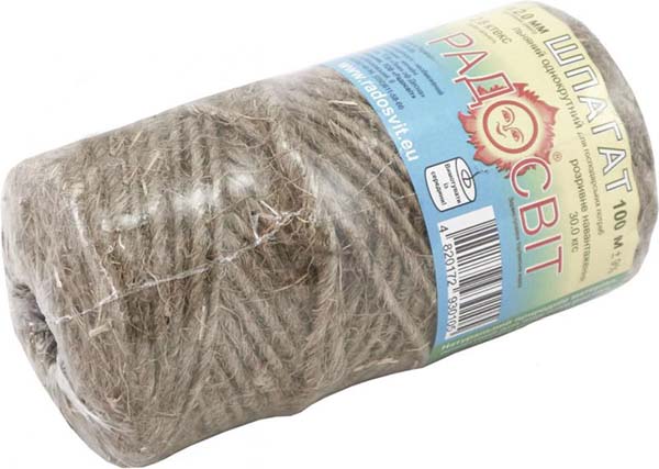 Шпагат Радосвіт лляний 2 мм 100 м