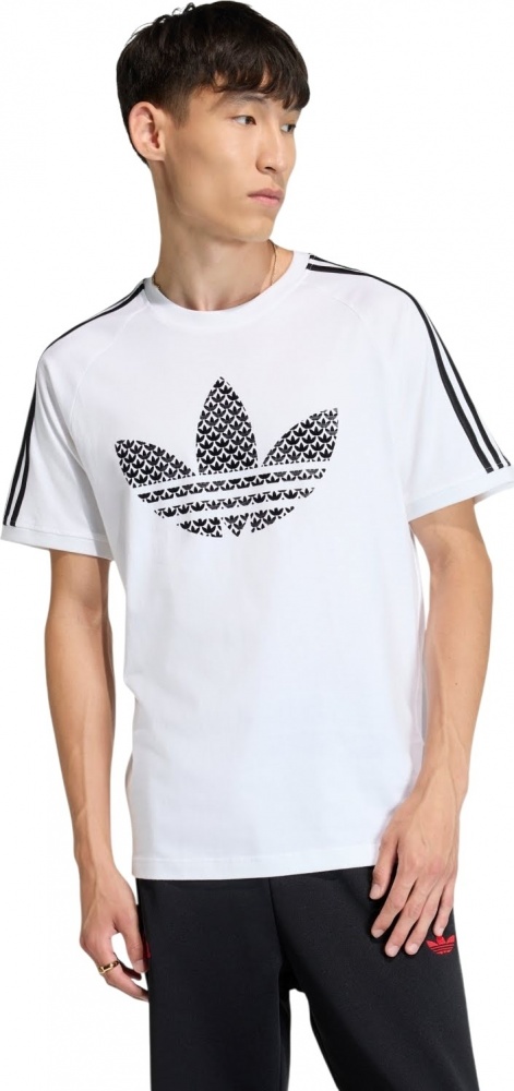 Футболка Adidas MONOGRAM 3S T WHITE KD1360 р.2XL белый — фото 1