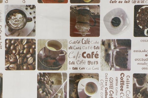 Клейонка на стіл UP! (Underprice) двостороння Кава 5866