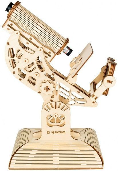 Конструктор деревянный Mr.Playwood Микроскоп