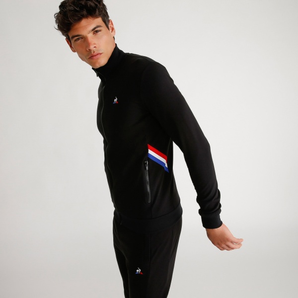Джемпер Le Coq Sportif ESS FZ SWEAT N1 M 1920489-LCS р. XL черный