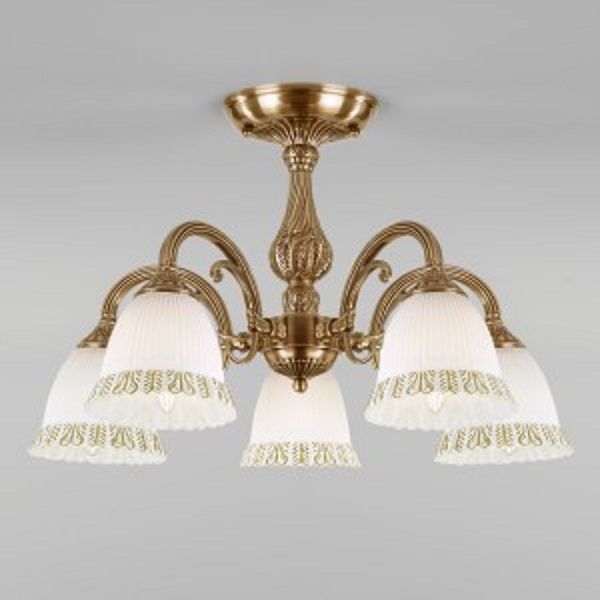 Люстра стельова Strotskis Campina 5x60 Вт E27 антична бронза 60107/5 