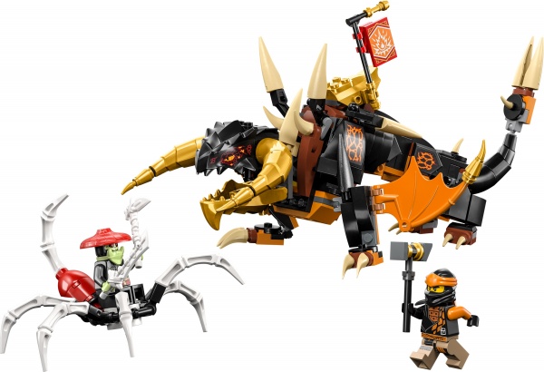 Конструктор LEGO NINJAGO Земляний дракон Коула EVO 71782