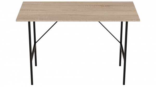 Стол Time Тайм 1200x600x16 мм дуб сонома/черный 